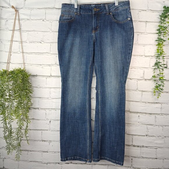 WOMENS WRANGLER BOOT CUT JEAN, SIZE 11 X 30, GREAT CONDITION, CLASSIC JEANS - Picture 1 of 10